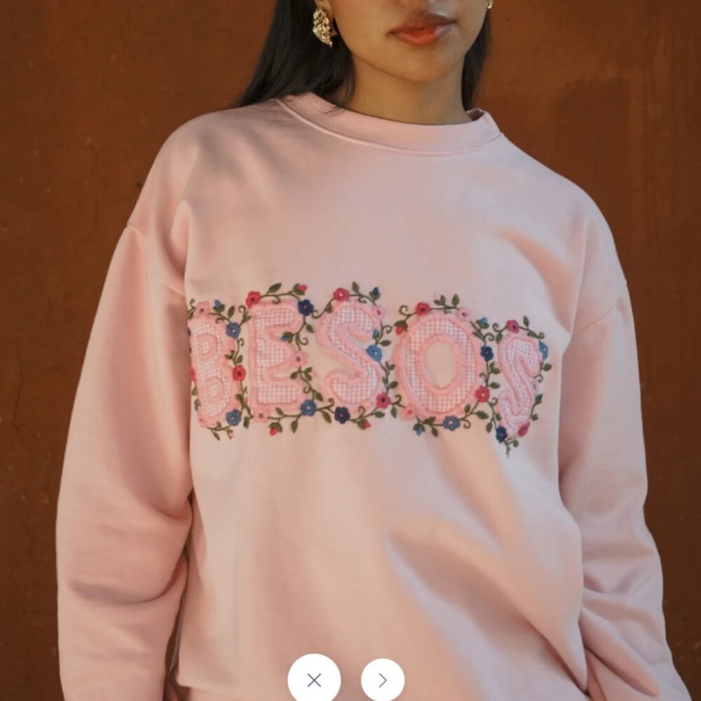 Mi Golondrina BESOS sweatshirt